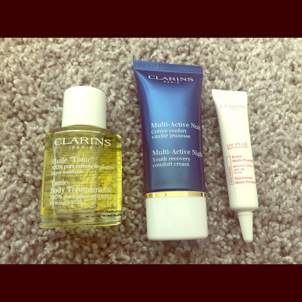 Clarins skincare bundle new